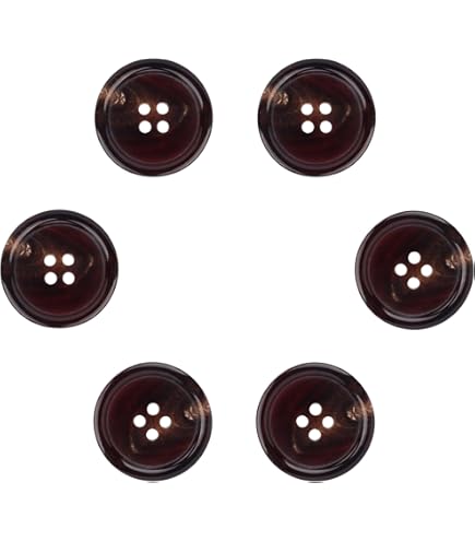 くるみボタンです。 Amazon | エデンボタン 革調 くるみボタン 25.0mm 8個入 茶[B-34